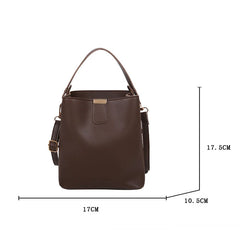 Casual Ladies Tote Female Bucket Shoulder Bag