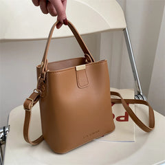 Casual Ladies Tote Bucket Shoulder Bag Crossbody Messenger Bag