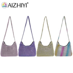 Diamond Rhinestone Shoulder Bag Women Evening Wedding Clutch