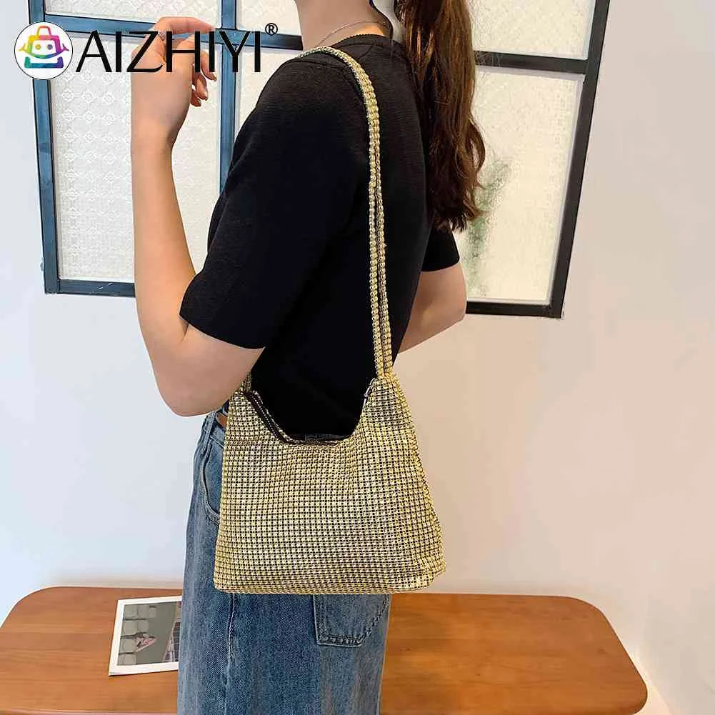 Diamond Rhinestone Shoulder Bag Women Evening Wedding Clutch