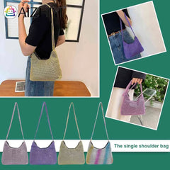 Diamond Rhinestone Shoulder Bag Women Evening Wedding Clutch
