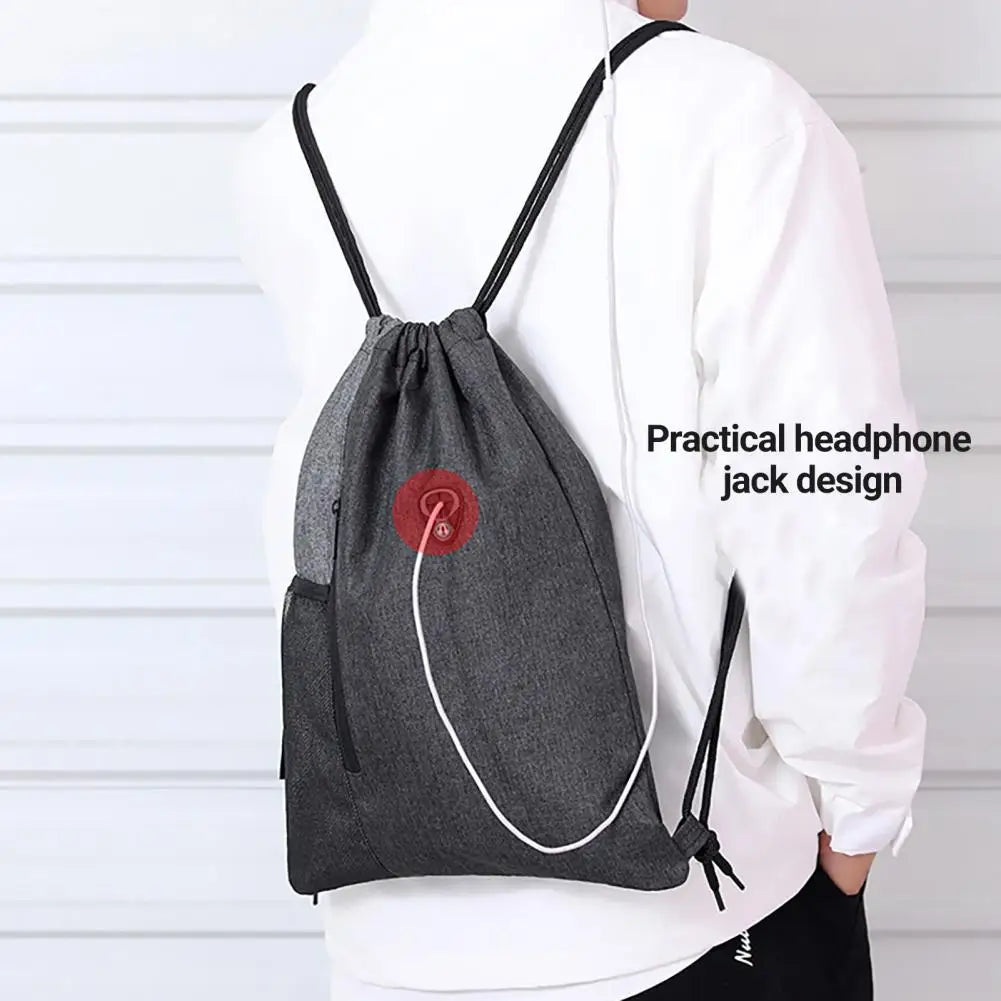 Water-resistant Drawstring Bucket Bag for Camping