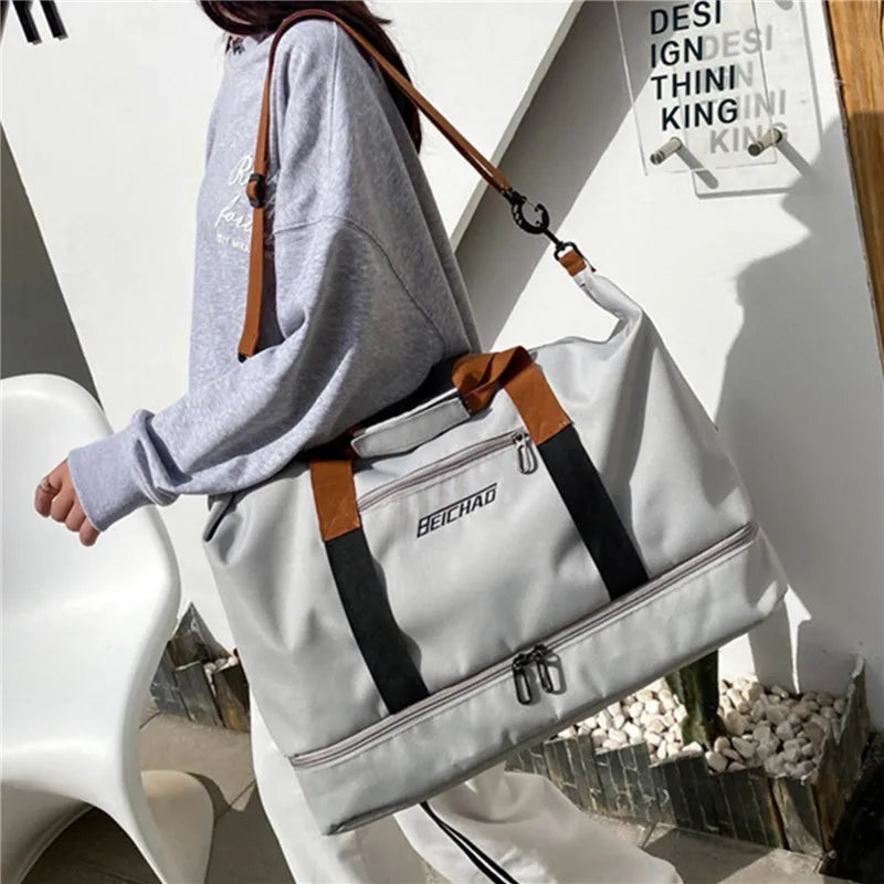 Large Capacity Travel Bag Handbag Outdoor Business Trip Luggage Bag