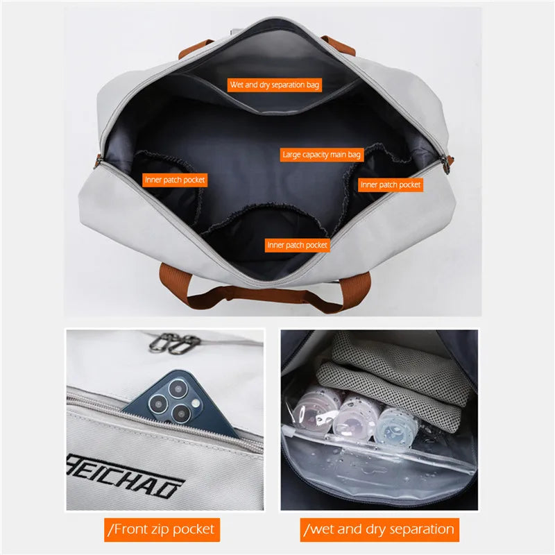 Large Capacity Travel Bag Handbag Outdoor Business Trip Luggage Bag