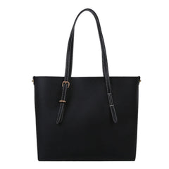 2pcs/Set PU Handbag Women Big Capacity Lady Shoulder Clutch