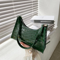 Vintage Women Tote Shoulder Bag - Pu Leather Handbags