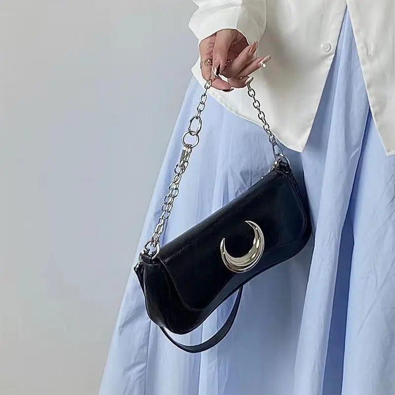 Retro Casual Totes Shoulder Bag Chain Handbag