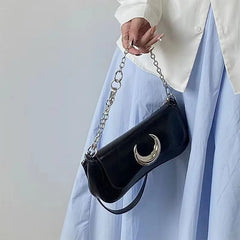 Retro Casual Totes Shoulder Bag Chain Handbag