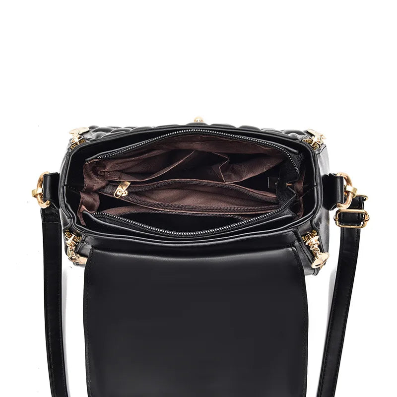 Retro Casual Women Totes Shoulder Bags Chain Handbag