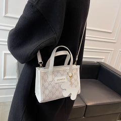 Retro Casual Women Totes Shoulder Bags Leather Chain Handbag B104