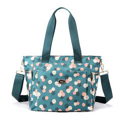 Floral Pattern Women's Shoulder Bag Large Capacity Female Messenger Bag