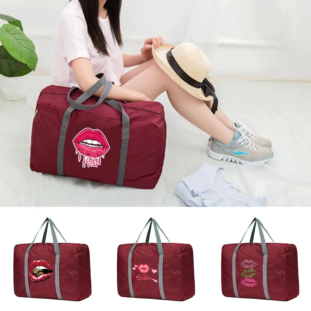 Travel Bag Unisex Large Capacity Luggage Handbag Organizer Tote