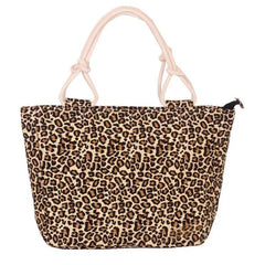 Floral Canvas Shoulder Bag Large Tote Handbag