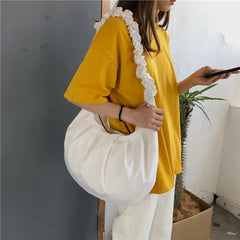 Nylon Women Hobos Shoulder Messenger Bag Girls Purse Handbags