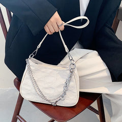 Heart Shape Embroidered Girl Shoulder Bag Woman Gothic Tote Canvas Bag