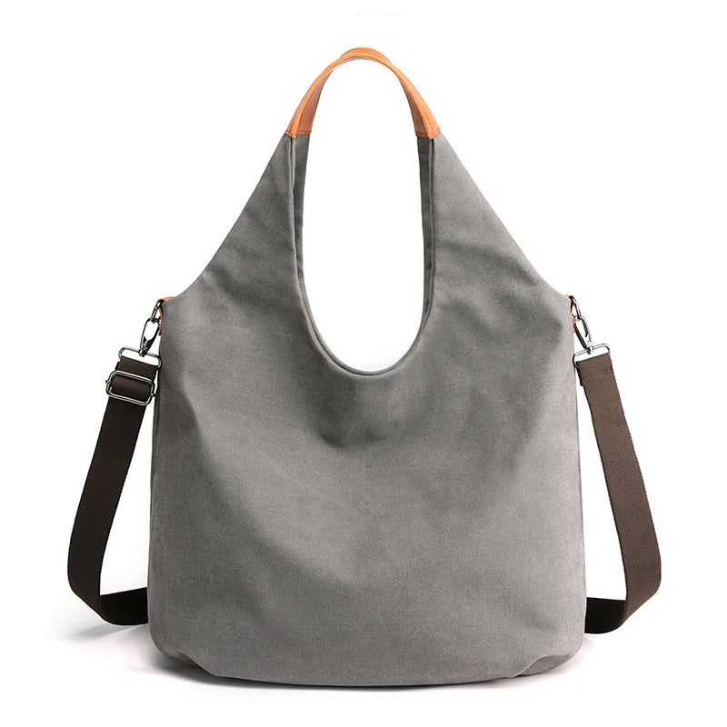 Portable Inclined Shoulder Bag Large Capacity Lady Purse