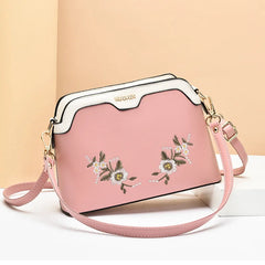 Embroidered Handbag Women Versatile Crossbody Bag