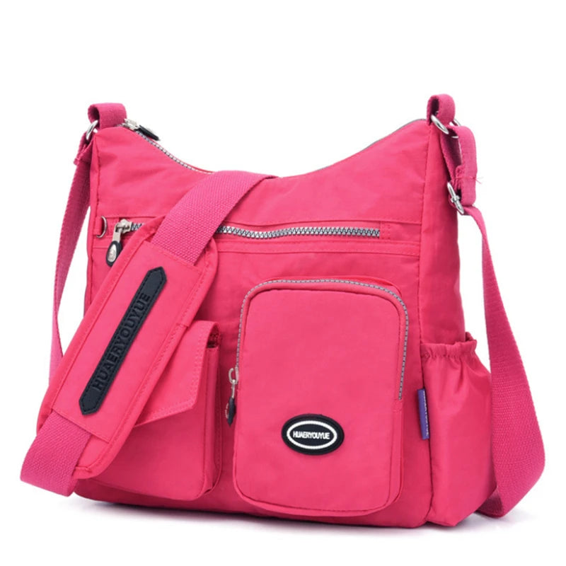 Waterproof Crossbody Bag for Women, Nylon Material