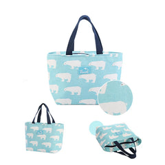 Insulation Portable Lunch Bag for Girls Boys Travel