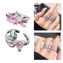 Irregular Rings Girl Travel Accessories Christmas Gift