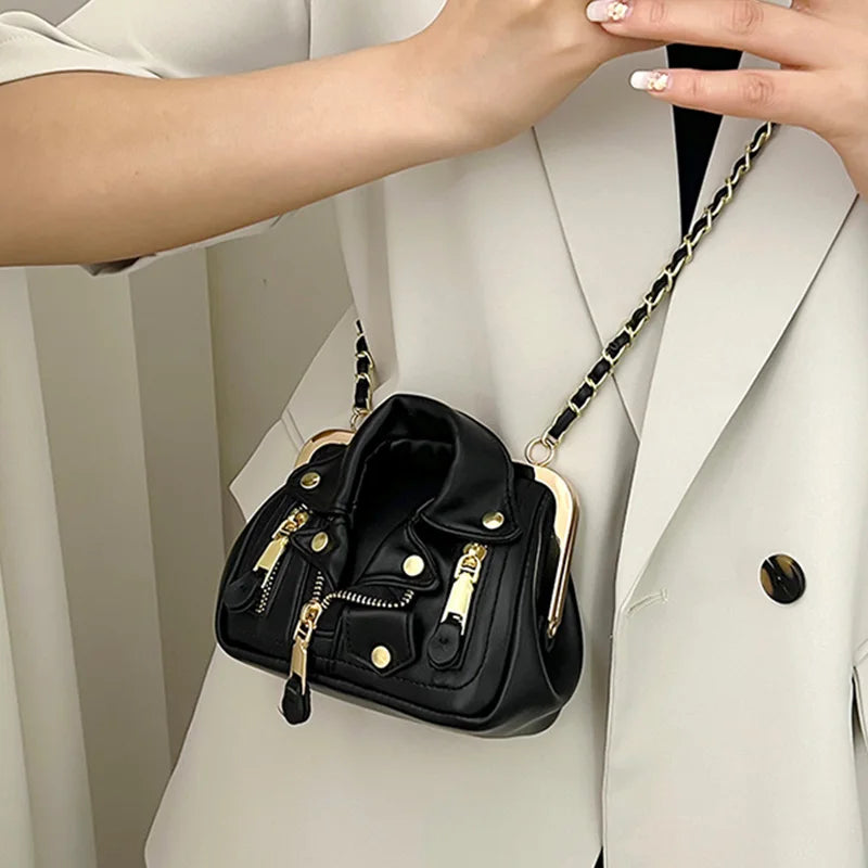Rivet Shoulder Bag Crossbody Purse Lady Handbag Women's Bag