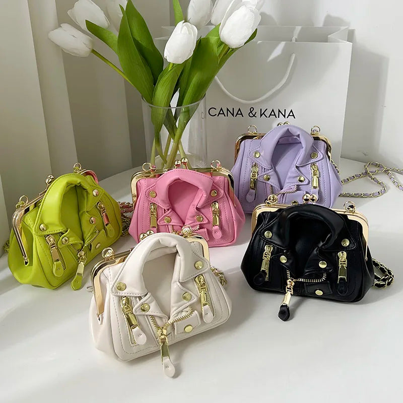 Rivet Shoulder Bag Crossbody Purse Lady Handbag Women's Bag
