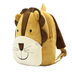 Kid Cartoon Plush Backpack for Children Baby Girls Boys Lion Backpacks