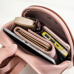 Mini Women's Backpack Soft Crossbody Shoulder Bags Phone Purse Messenger Bag