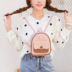 Mini Women's Backpack Soft Crossbody Shoulder Bags Phone Purse Messenger Bag