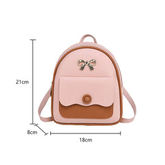 Mini Women's Backpack Soft Crossbody Shoulder Bags Phone Purse Messenger Bag