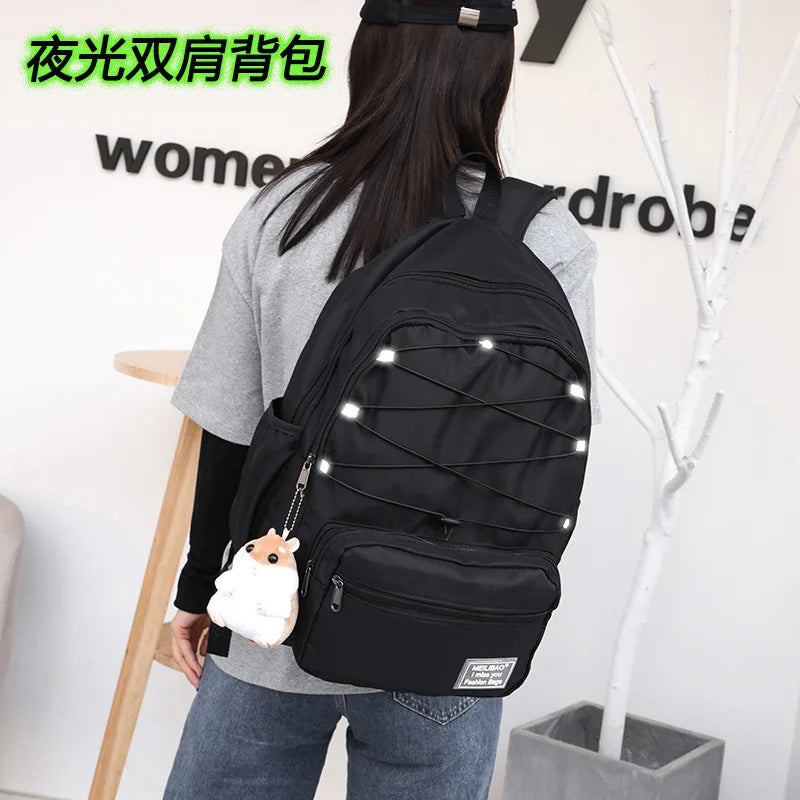 Canvas School Backpack for Students