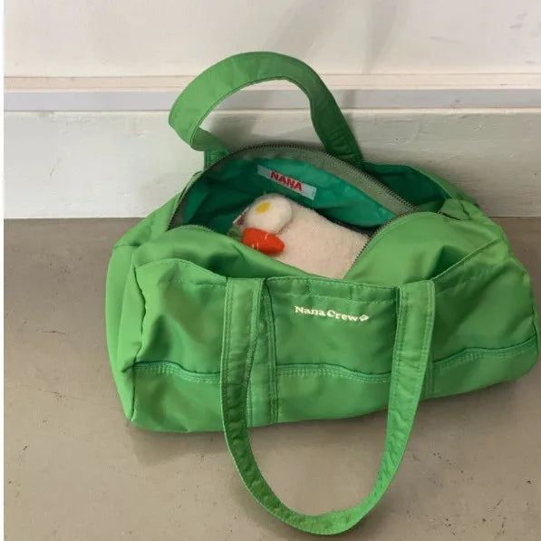 Vintage Women Travel Shoulder Bag Casual Sports Handbag