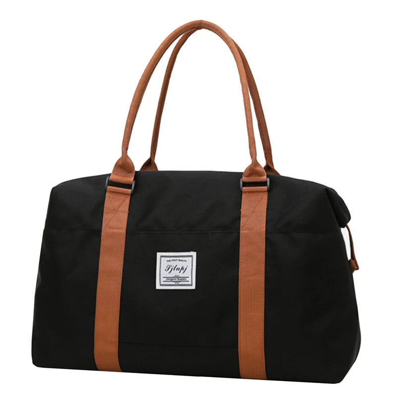 Large Travel Bag Women Cabin Tote Bags Handbag Oxford Cloth Waterproof Shoulder