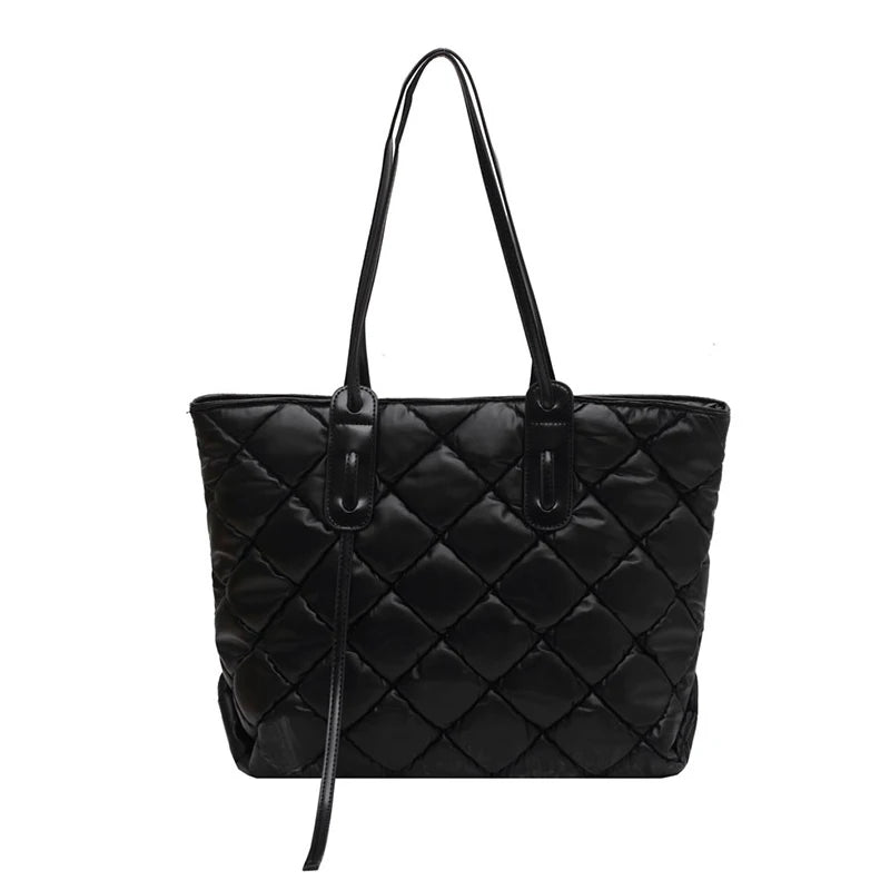 Winter Shoulder Bags For Women High Capacity Tote Bag
