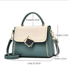Versatile Leather Crossbody Bag for Women Summer Travel