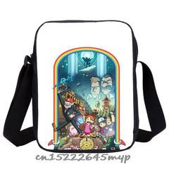 Women Handbags Gravity Falls Ins Bag Phone Bags Waterproof Ladies Shoulder Bags