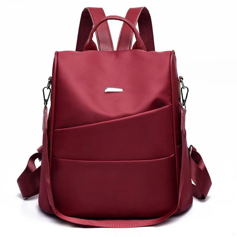 Lightweight Women's Backpack Oxford Waterproof Girl Rucksack