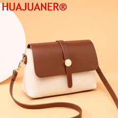 Small Leather Shoulder Bags High Soft Cowhide Female Messenger Bag
