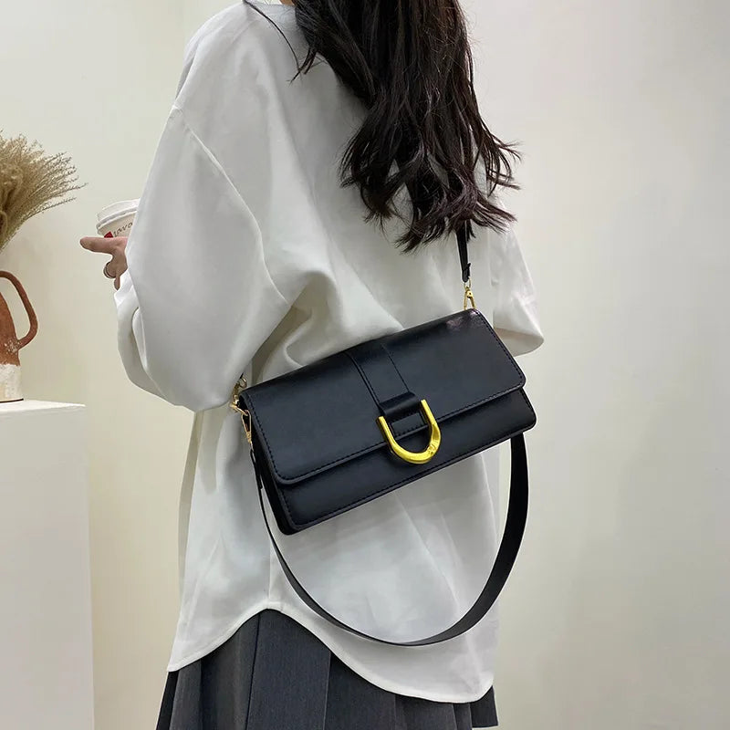 PU Leather Messenger Bag for Women Ladies Handbag