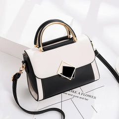 High PU Leather Flap Shoulder Bag Vintage Versatile Bag