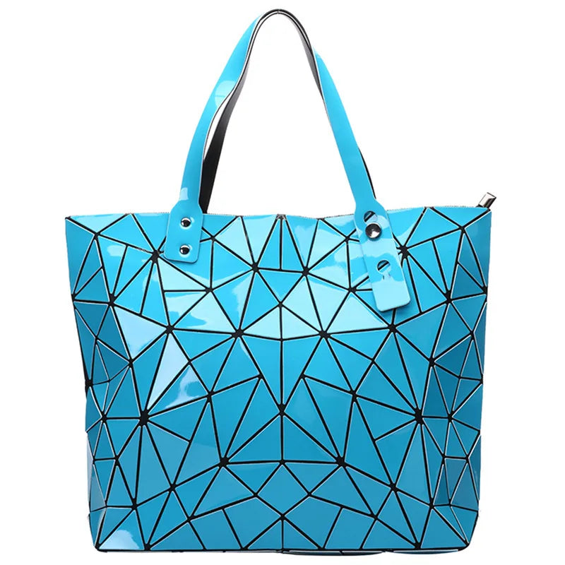 Geometry Women Top-Handle Bag Bright Lady Shoulder Bag