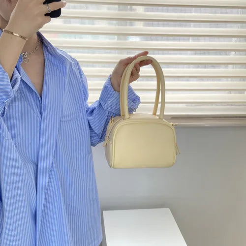 Lychee Pattern Women's Top Handle Bag Small Daily Tote