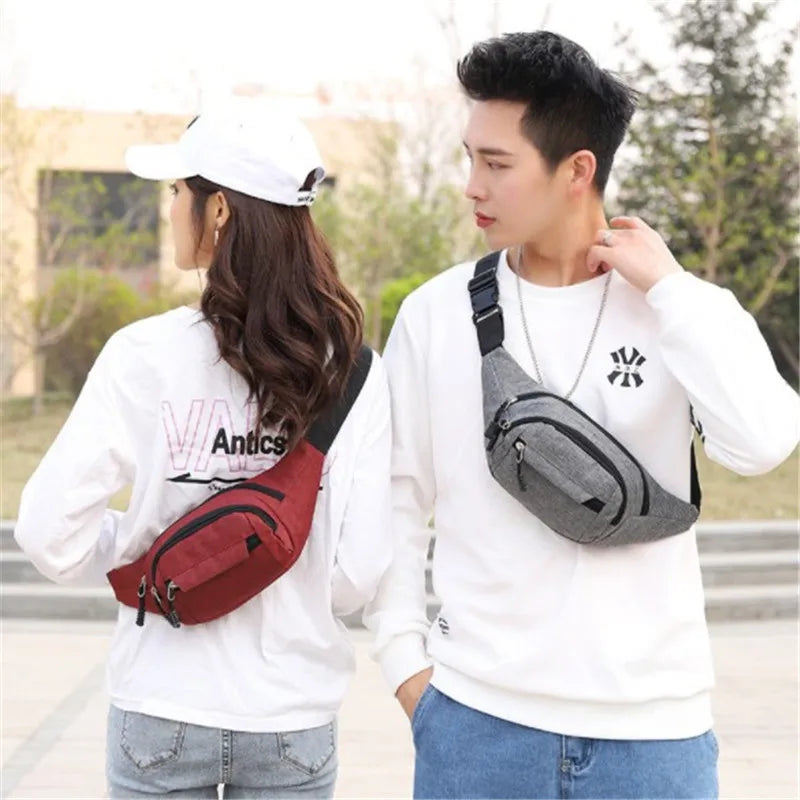 Nylon Leisure Running Phone Bag Waist Bag Fitness Phone Bag
