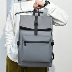 Waterproof Business Backpack for 15.6" Laptop, Teenage Travel Schoolbag
