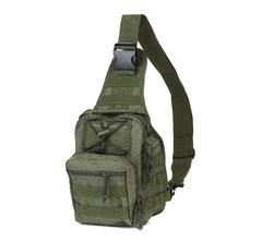 Camouflage Chest Pack Travel Shoulder Bag Crossbody Sacoche Homme