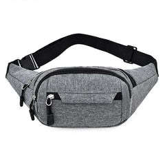 Men Women Waist Bag Casual Pack Purse Large Phone Belt Bag Pouch