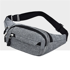 Men Women Waist Bag Casual Pack Purse Large Phone Belt Bag Pouch