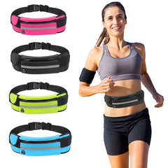 Mini Fanny Pack Women Men Waist Bag USB Pocket Travel Waterproof Belt Bag