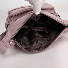 Women's Nylon Crossbody Bag Solid Shoulder Bags