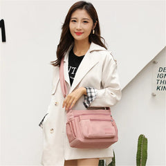 Women's Nylon Crossbody Bag Solid Shoulder Bags